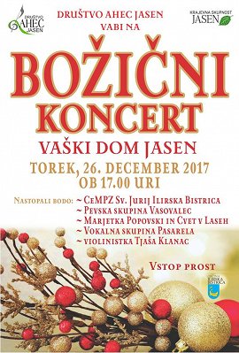 božični koncert Jasen